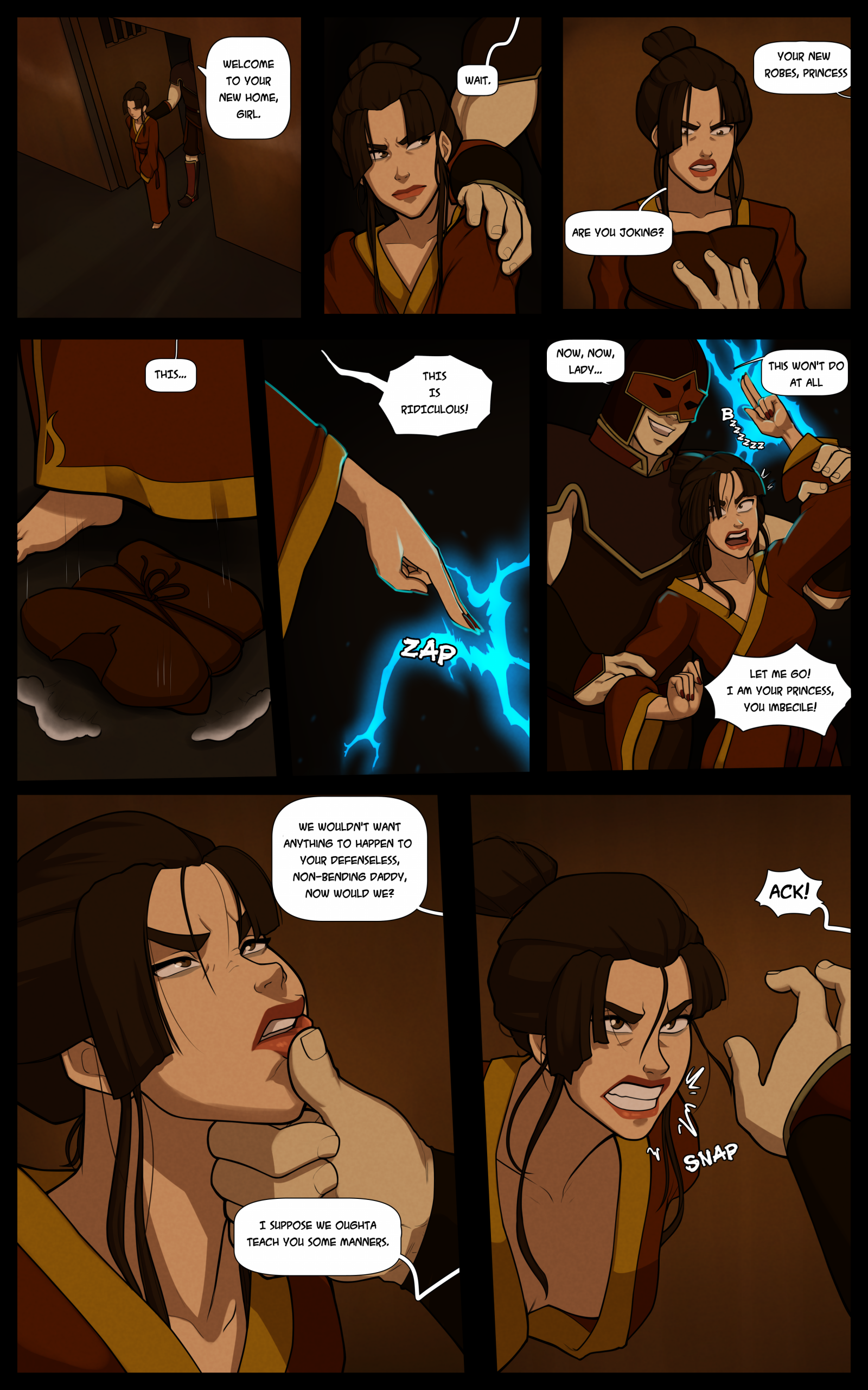Avatar porn comic zuko and azula
