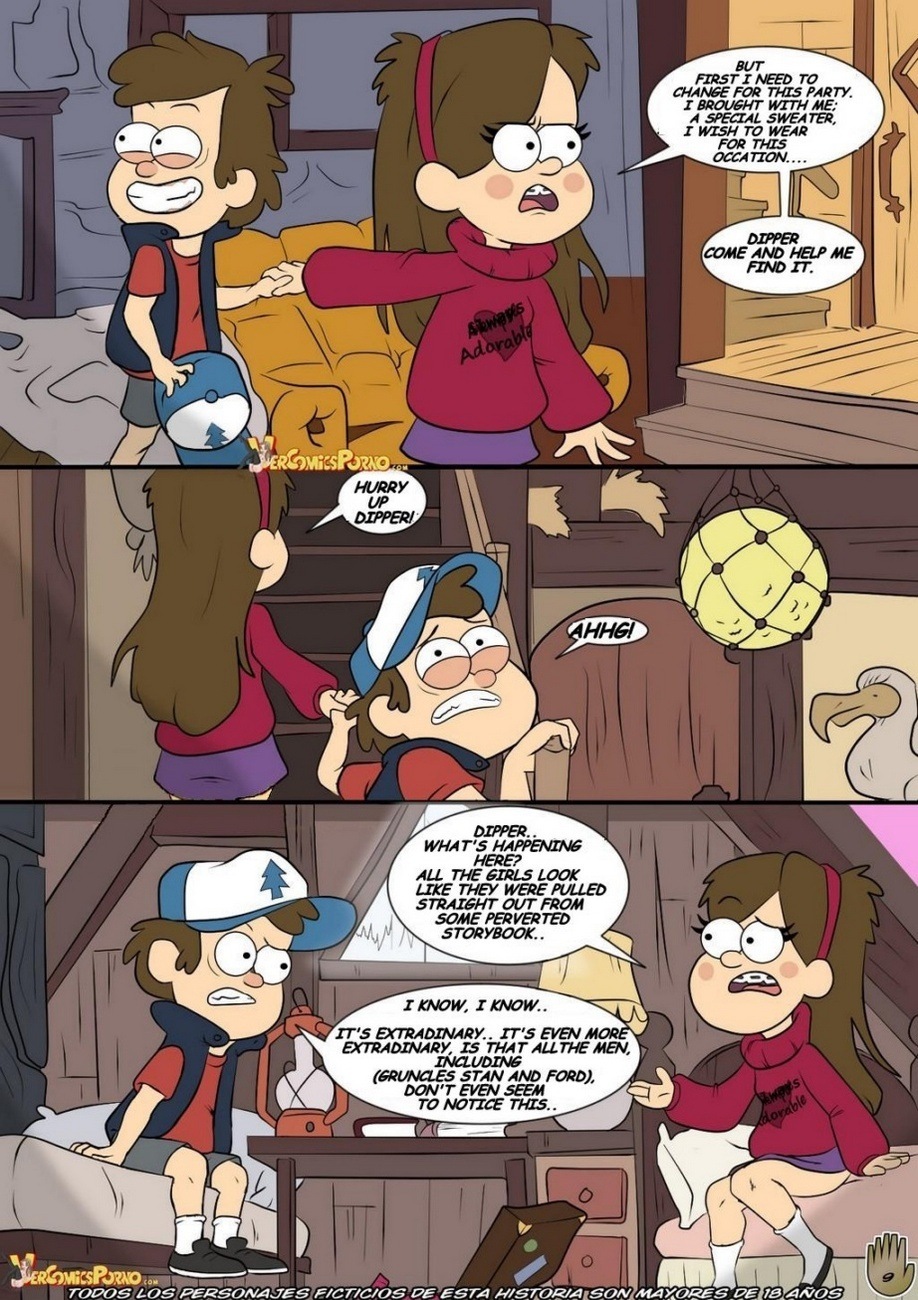 Gravity Falls - One Summer Of Pleasure - Multporn Comics & Hentai manga